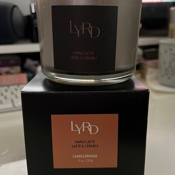 LYRD Other - LYRD 3 wick candle - Maple Latte